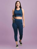 Women's Polyester Solid Sports Track Suit